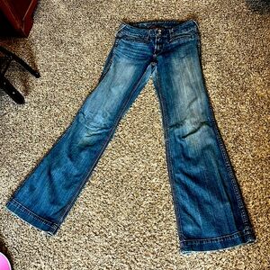 Jeans for sale.  They are Ariat denim, that are size 29 Long!